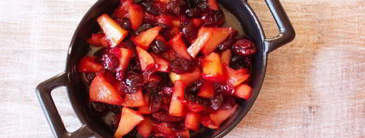 шарлотка с брусникой. Шаг 8