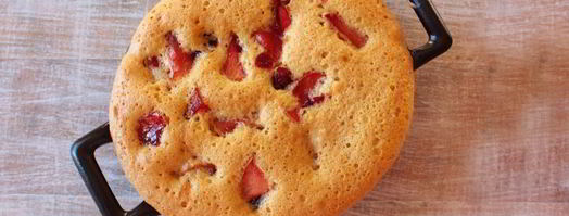 шарлотка с брусникой. Шаг 9