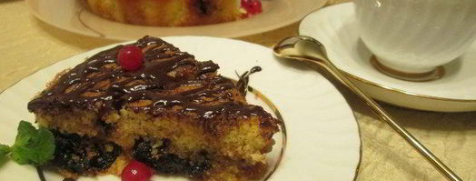 шарлотка с черносливом по-итальянски. Шаг 11