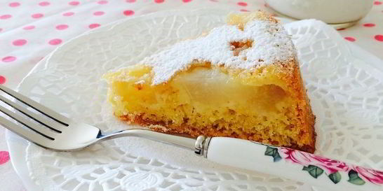 Шарлотка с дыней