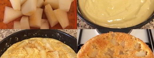 шарлотка с дыней. Шаг 3