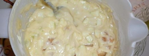 шарлотка с грушами. Шаг 12