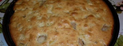 шарлотка с грушами. Шаг 16