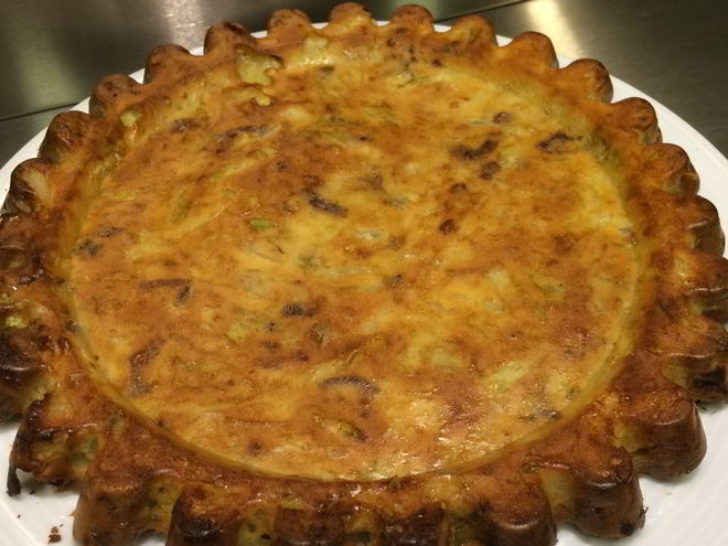 Рецепт шарлотки с капустой