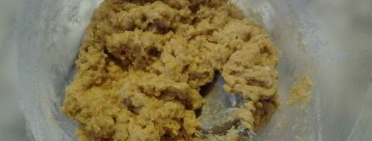 шарлотка с квашеной капустой и цельнозерновой мукой. Шаг 4