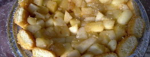 шарлотка с савоярди. Шаг 7