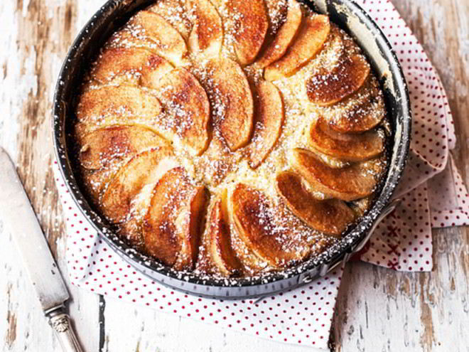 Рецепт шарлотки с творогом