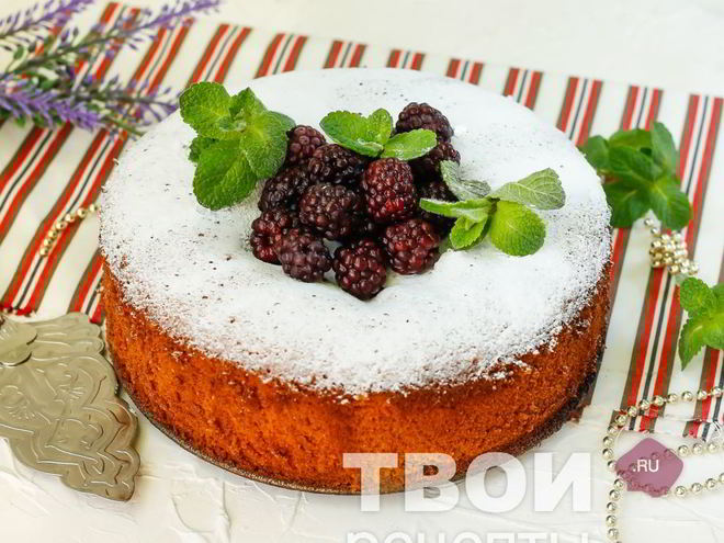 Рецепт шарлотки с вареньем