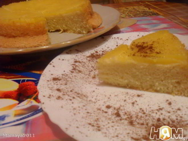 Рецепт шарлотки со свежим ананасом