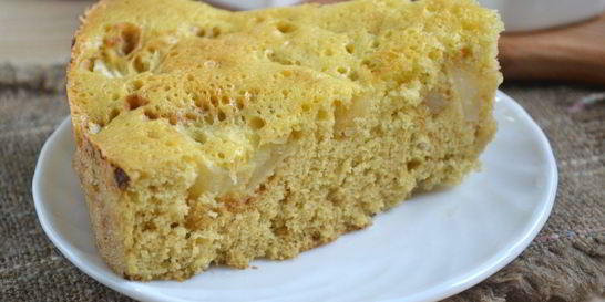 Шарлотка в микроволновке