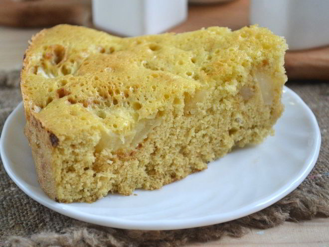 Рецепт шарлотки в микроволновке