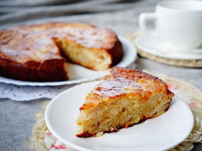 Рецепт шарлотки яблочной