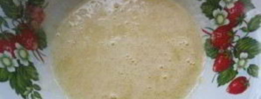 шарлотка яблочная. Шаг 3