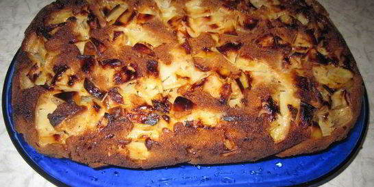 Веганская шарлотка