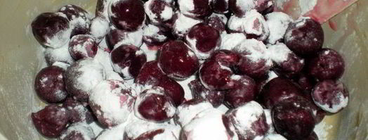 вишневая шарлотка. Шаг 7