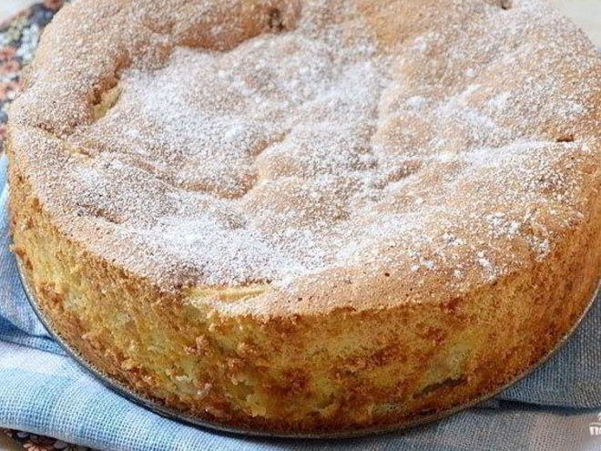 Рецепт воздушной шарлотки