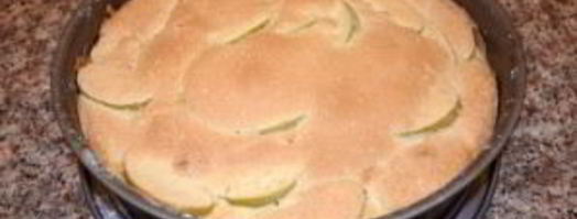 яблочная шарлотка простая. Шаг 6