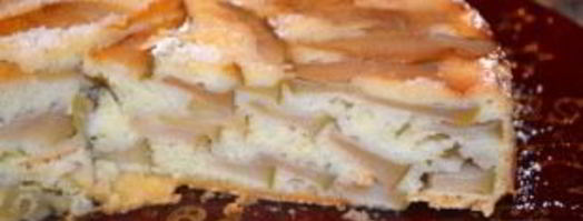 яблочная шарлотка простая. Шаг 9