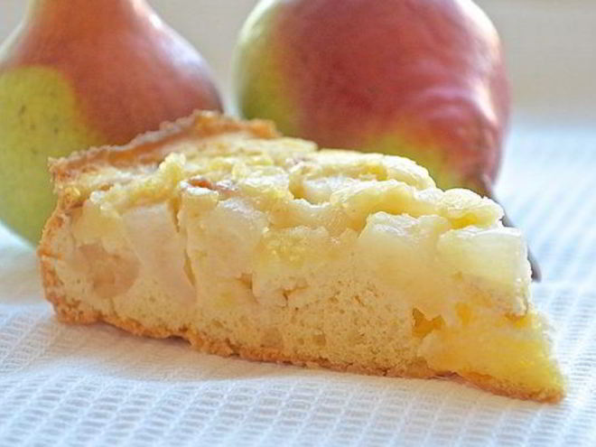 Рецепт яблочно-грушевой шарлотка в духовке