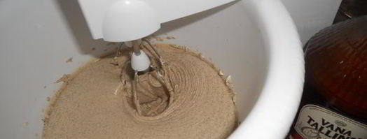 шоколадно-кофейный рулет. Шаг 15