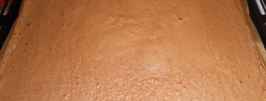 шоколадно-кофейный рулет. Шаг 11