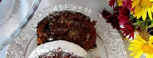 шоколадно-ореховый рулет. Шаг 8