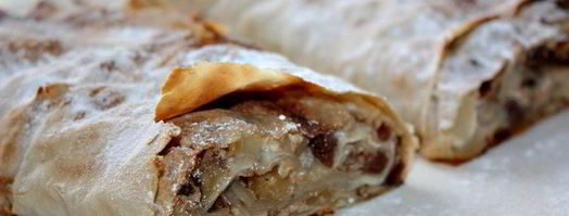 грушево-творожный штрудель. Шаг 5