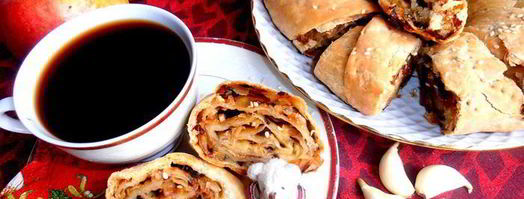 хрустящий постный штрудель с ароматной полезной начинкой. Шаг 24