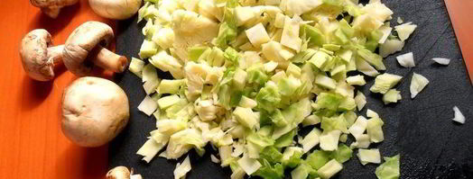 хрустящий постный штрудель с ароматной полезной начинкой. Шаг 7