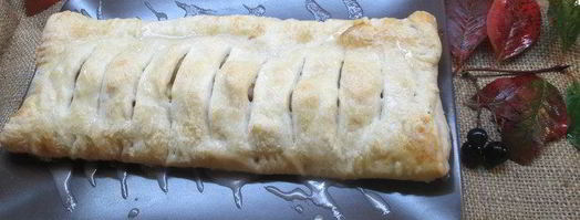 самый простой яблочный штрудель. Шаг 9