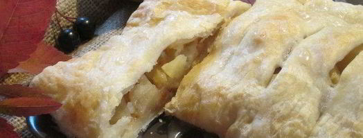 самый простой яблочный штрудель. Шаг 10