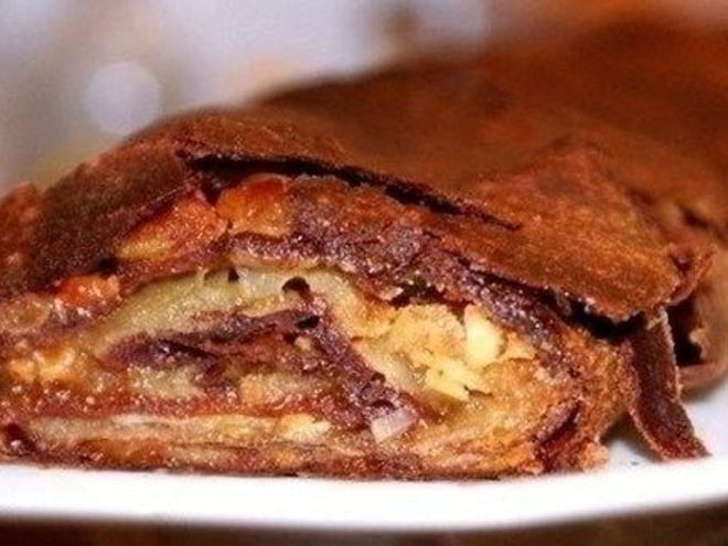 Рецепт шоколадного штруделя