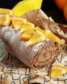 Штрудель бананово-апельсиновый