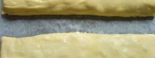 штрудель из творожного теста с вишневой начинкой. Шаг 7