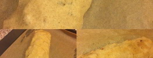 штрудель с айвой, яблоками и маком. Шаг 5