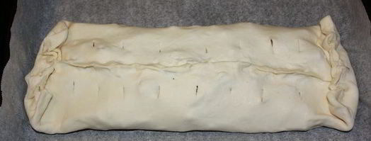 штрудель с дикими грушами, морковью и корицей. Шаг 6