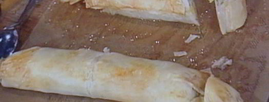 штрудель с курино-манговой начинкой. Шаг 9