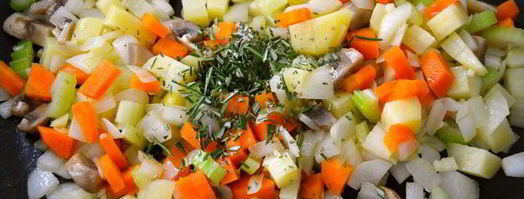 штрудель с мясом. Шаг 3