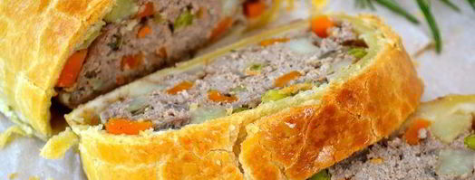 штрудель с мясом. Шаг 15