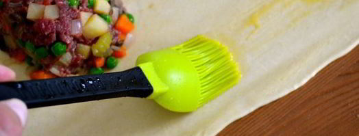 штрудель с мясом. Шаг 11