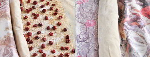 штрудель с вишней. Шаг 16