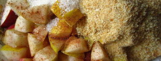 штрудель с яблочно-грушевой начинкой. Шаг 3