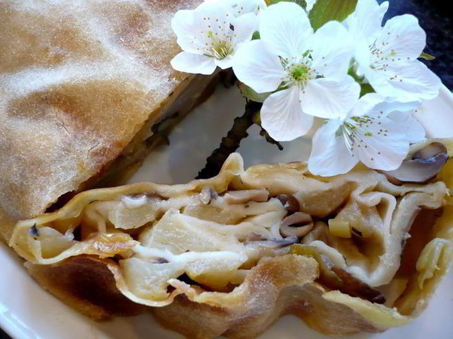 Рецепт штруделя с яблоками и грибами ирония судьбы