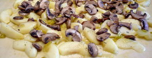 штрудель с яблоками и грибами ирония судьбы. Шаг 7