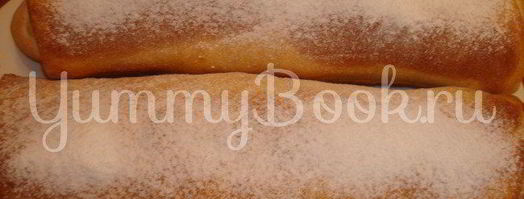 штрудель с яблоками и творогом. Шаг 3