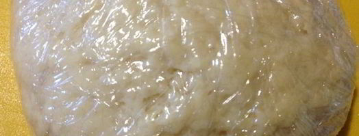 штрудель с яблоками и вишней. Шаг 4