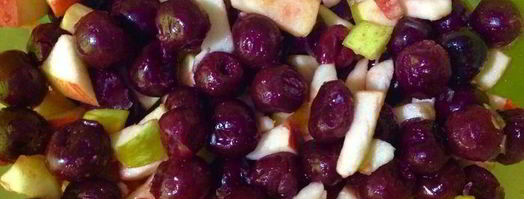 штрудель с яблоками и вишней. Шаг 11