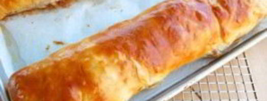 штрудель с яблоками из лаваша. Шаг 5