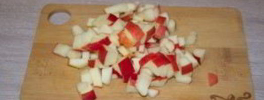 штрудель с яблоками из слоеного теста. Шаг 3