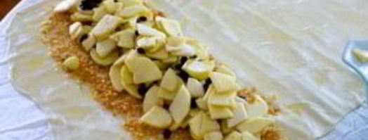 штрудель с яблоком. Шаг 9